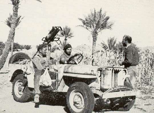 LRDG Bantams, Jeep commander - LRDG